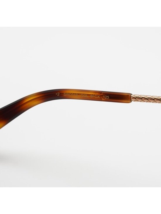 Roberto Cavalli SRC012M 8FCX Sunglasses Shiny Copper Gold Shield Frame main image 4